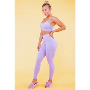SASKI Limited Edition Full Length Leggings Purple Size XS